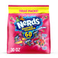 NERDS Gummy Clusters, Candy Treat Packs, Rainbow, Crunchy and Gummy, Halloween Candy Variety Pack Trick-or-Treat Assortment, 30 
