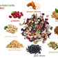 Nutriefoods Nutritious Mind Booster Roasted Snack Trail Mix | Blend Of Dried Fruits & Nuts | In Reusable Plastic Glass (With Dri