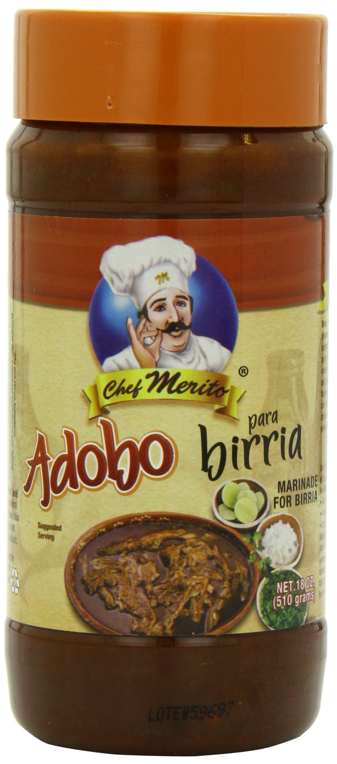 Chef Merito Adobo Birria, 18.0 Ounce - Set Of 2