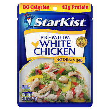Starkist Premium White Chicken - 2.6 Oz Pouch (Pack Of 1)