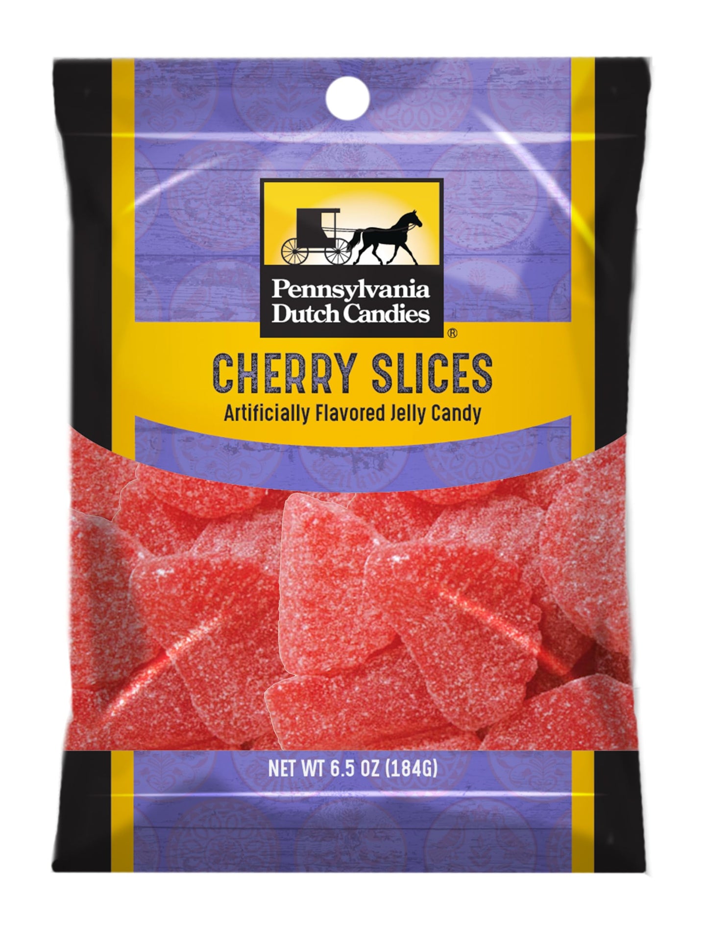 Penn Dutch Candy - Cherry Slices | Retro-Flavors | Classic Chewy Candies | Pennsylvania Dutch Company | Varying Flavors And Sizes | Great Taste And Great As A Gift |
