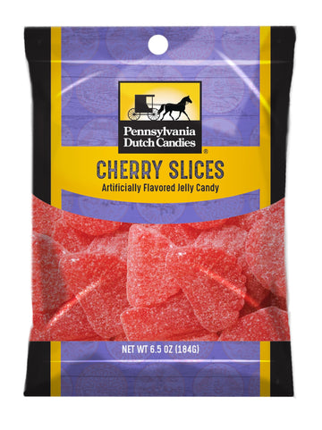 Penn Dutch Candy - Cherry Slices | Retro-Flavors | Classic Chewy Candies | Pennsylvania Dutch Company | Varying Flavors And Sizes | Great Taste And Great As A Gift |