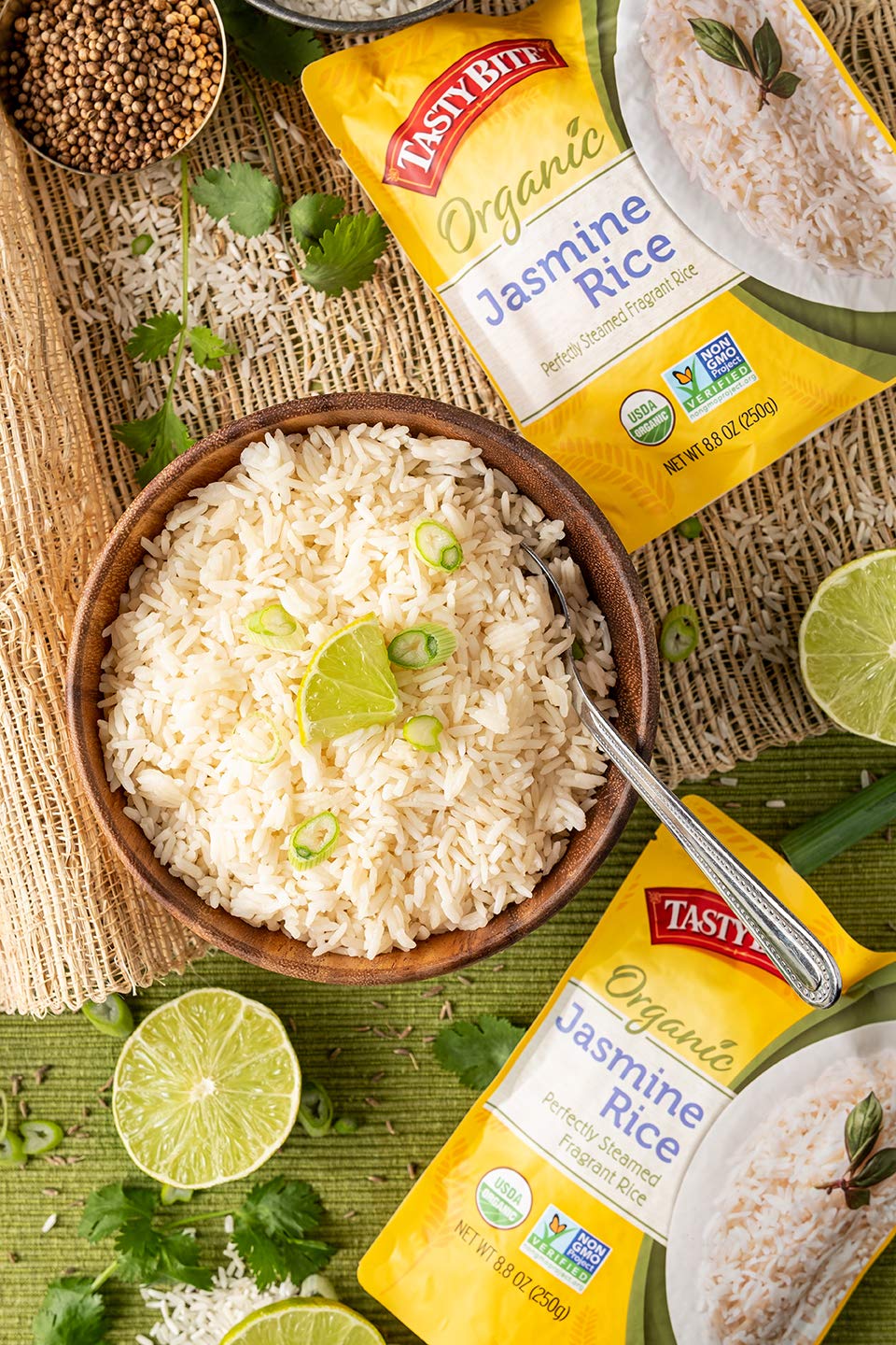 TASTYBITE Organic Jasmine Rice, 8.8 OZ