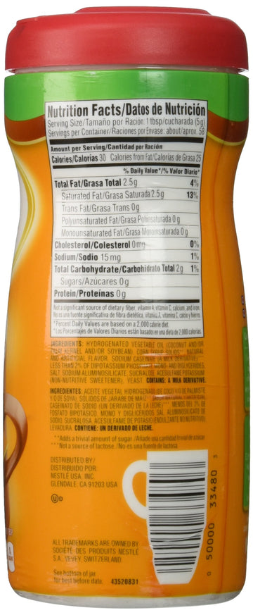 COFFEEMATE CARB VANILLA CARAMEL, 10.2 Ounce (Pack of 2)