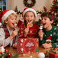 Auebriy Christmas Lollipops Suckers, 36 Count Fruit Flavored Christmas Candy Individually Wrapped Bulk with Gift Box, Snowman Ca