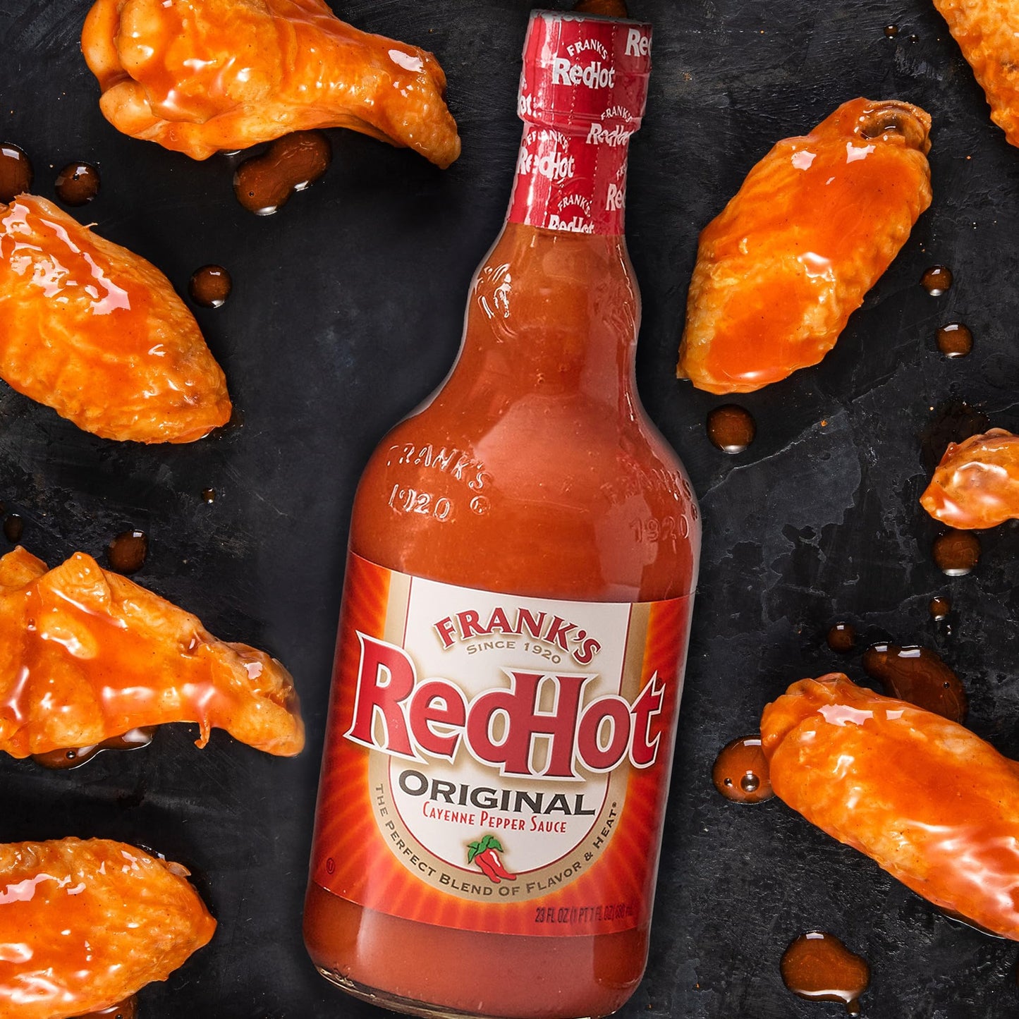 Frank'S Redhot Original Hot Sauce (Keto Friendly), 23 Fl Oz