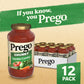 Prego Chunky Garden Combo Pasta Sauce, 23.75 Oz Jar (Case of 12)