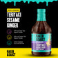 Naked & Saucy Low Sugar Teriyaki Sesame Ginger Sauce And Dressing, Gluten-Free, Soy-Free, Vegan, Paleo, 31 Fl Oz