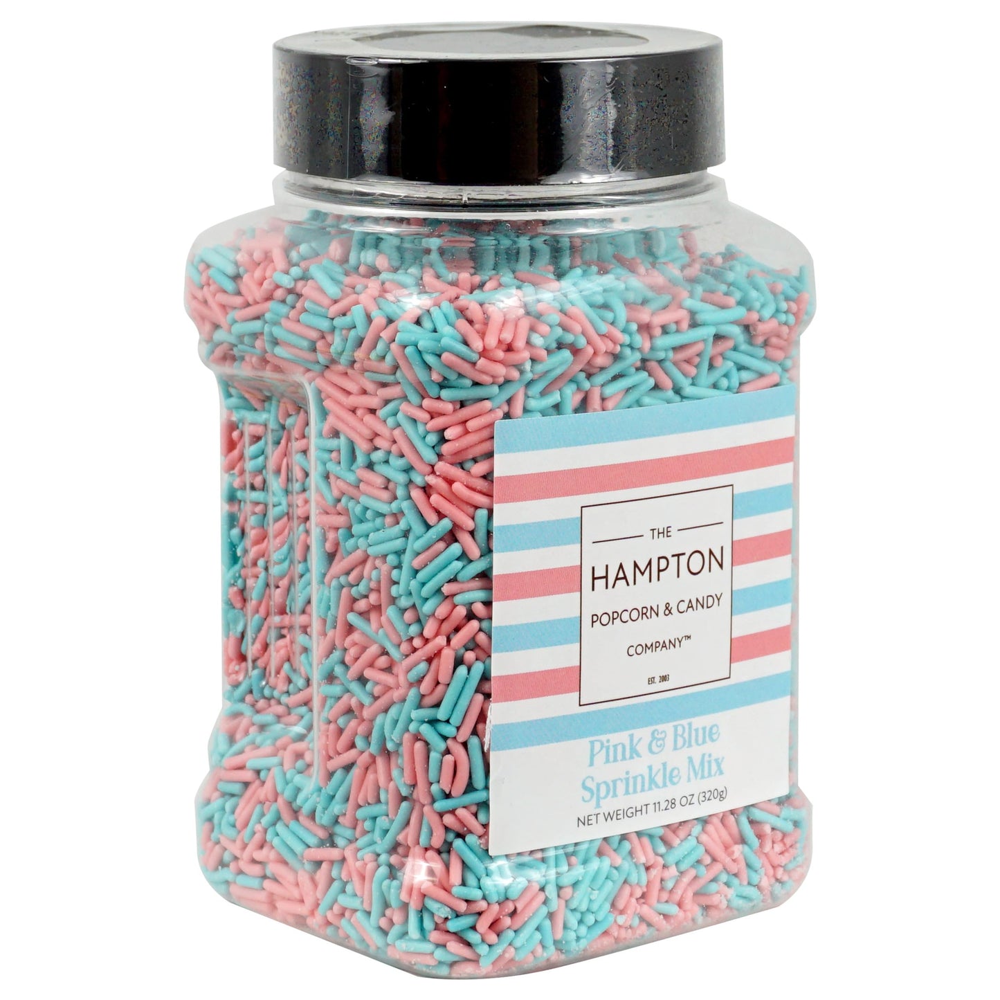 Blue & Pink Sprinkles Jimmies 11.28 oz, Sprinkles For Cake Decorating, Cake Sprinkles, Gender Reveal Candy, Pink and Blue Candy,