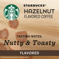 Starbucks K-Cup Coffee Pods - Hazelnut - 10 Count (Pack of 1) - Compatible with Keurig malt-inspired