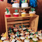 Jevenis 42 Pcs Fiesta Cupcake Toppers Fiesta Party Decoration Cactus Cake Decoration Llama Cupcake Toppers For Taco Bout A Baby