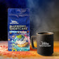 Java Factory Blueberry Shortcake Flavored Ground Coffee Bag - Blueberry And Vanilla Cream Brew, Made With 100% Arabica Beans - F