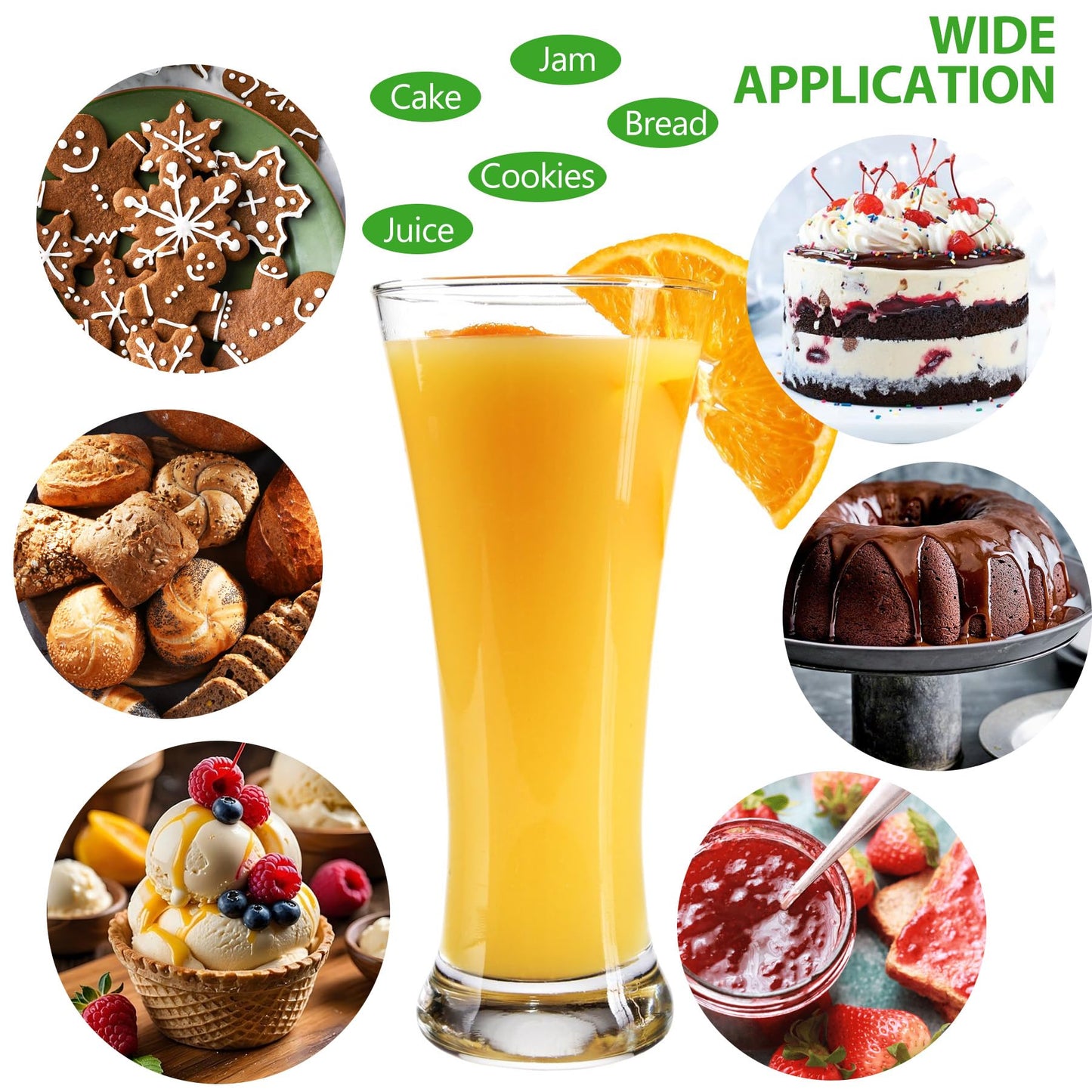9Oz Cmc Powder, 100% Pure Cmc Powder For Fondant, Food Grade Cmc Powder Thickener, Ice Cream Stabilizer, Tylose Powder For Cake,