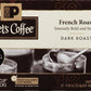 Peets Coffee French Roast K-Cup Coffee Pods, Dark Roast, 10 Count (Pack of 6), Model 506951
