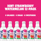 Hint Fruit-Infused Bottled Water, Strawberry Watermelon - Sugar Free Flavored Water With Zero Calories, Naturally Flavored, And