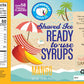 Hypothermias Shaved Ice & Snow Cone Syrup - Quart (32 Fl. Oz) - Mango - Made With Non-Gmo 100% Pure Cane Sugar, No Corn Syrup -