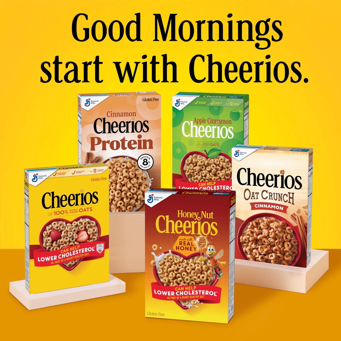 Fruity Cheerios, Heart Healthy Cereal with Whole Grain Oats, Gluten Free, 10.6 oz