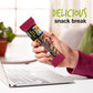 KIND Dark Chocolate Raspberry Snack Bar, 5g Protein, High Fiber, Gluten Free, 1.4 OZ, Pack of 12