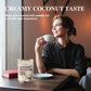 Mushroom Coffee with Coconut Creamer, 7 Mushroom and Ceylon Cinnamon Powder, Latte Mix | Lions Mane & Reishi for Immunity & Ene