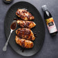 Tuscanini Raspberry Balsamic Glaze Made With Kosher Balsamic Vinegar Of Modena Italy, 8.5 Oz | Balsamic Reduction | Great For Sa