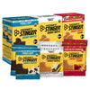 Honey Stinger Organic Energy Waffle Sweet Treats Variety Pack of 18, Vanilla, Cookies and Cream, 6 Pack Each of Peanut Butter St