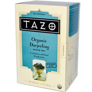 Tazo Organic Darjeeling Tea, 20 Ct
