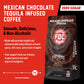 Fire Department Coffee Mexican Chocolate spirit-inspired flavor Infused Whole Bean Coffee - Medium Roast - 12 oz - Veteran Owned