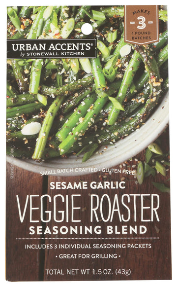 Urban Accents Sesame Garlic Veggie Roaster Seasoning Blend 2 Pack