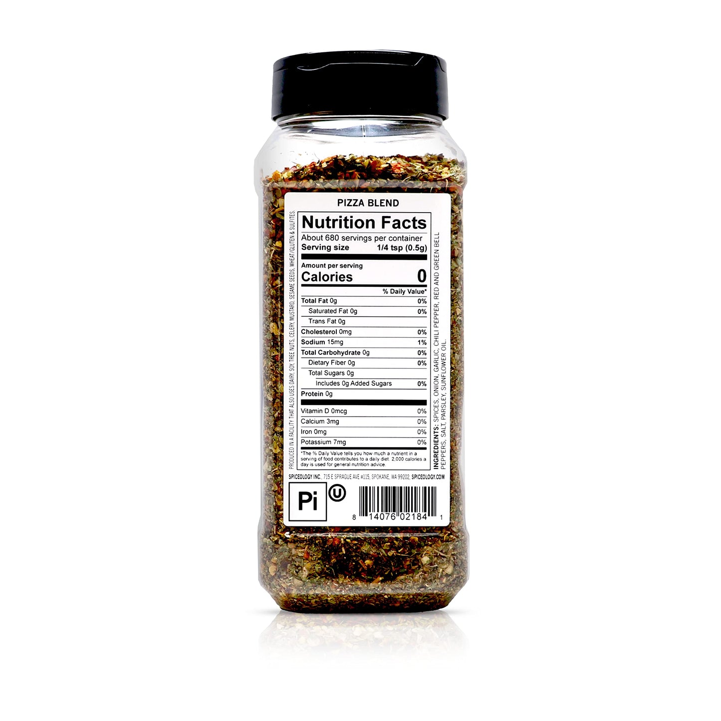 Spiceology Pizza Seasoning - Italian Herb Blend - 12 oz - All-Purpose Seasoning