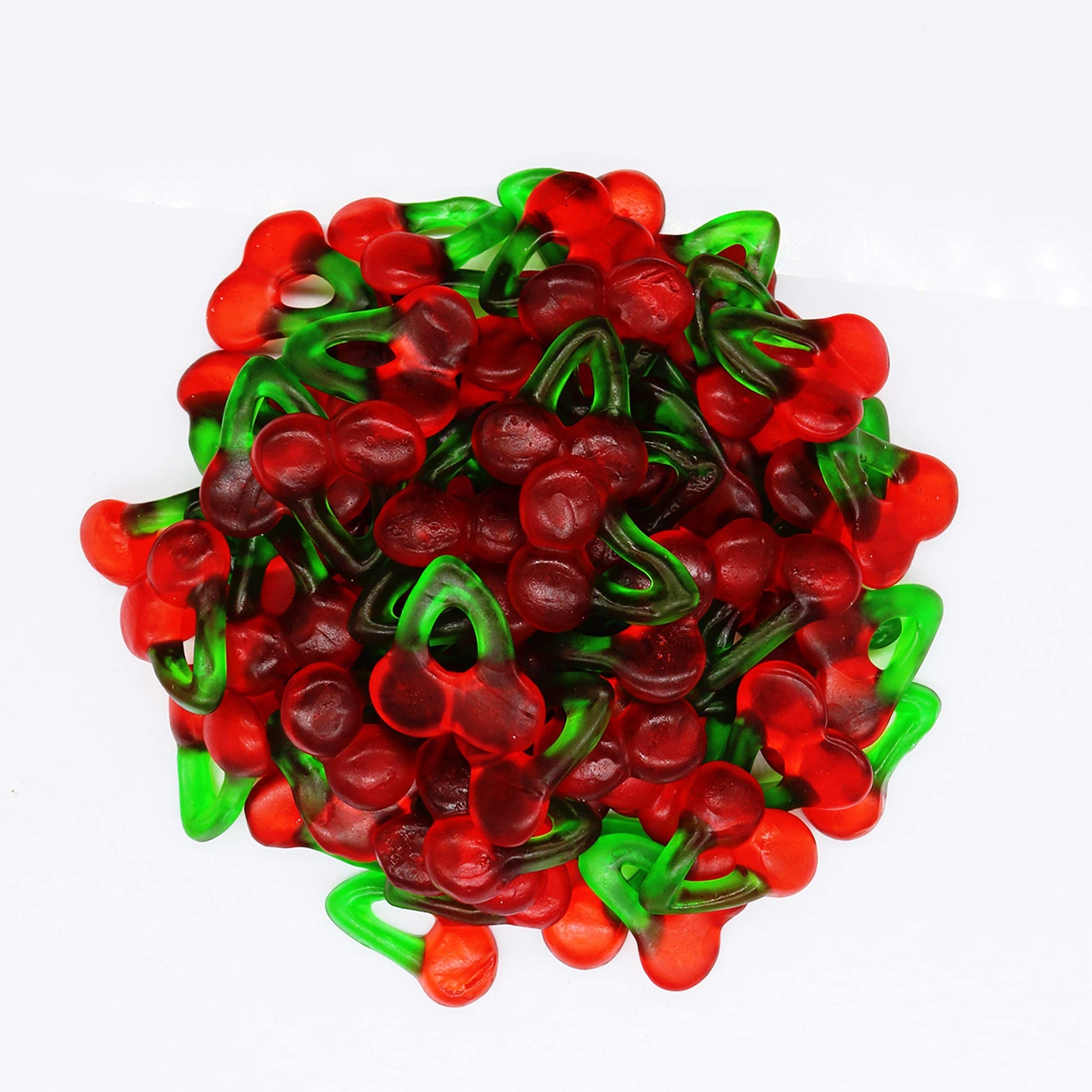 Smarty Stop Gummy Collections (Twin Cherry Red & Green, 3 Pound (Pack of 1))
