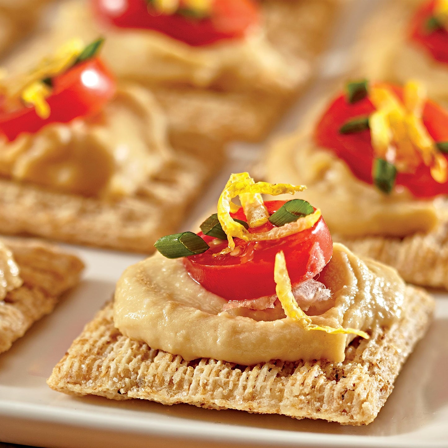 Triscuit Original Whole Grain Wheat Crackers, Vegan Crackers, Party Size, 17 oz
