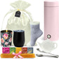 Tea Gift Basket For Women With Portable Kettle And Grippie Socks | Birthday Gift Set For Her, Mom,Wife, Co-Worker, Teacher Appre