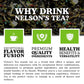 Nelson'S Tea - White Chocolate Peppermint Loose Leaf Tea - Green Tea, White Tea, Peppermint, Safflower, And Mint Chocolate - 2 O