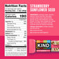 KIND Seeds Fruit & Nuts Snack Bar  Strawberry Sunflower Seed | 5g Protein  High Fiber  Gluten Free Bars  1.4 OZ  36 Count