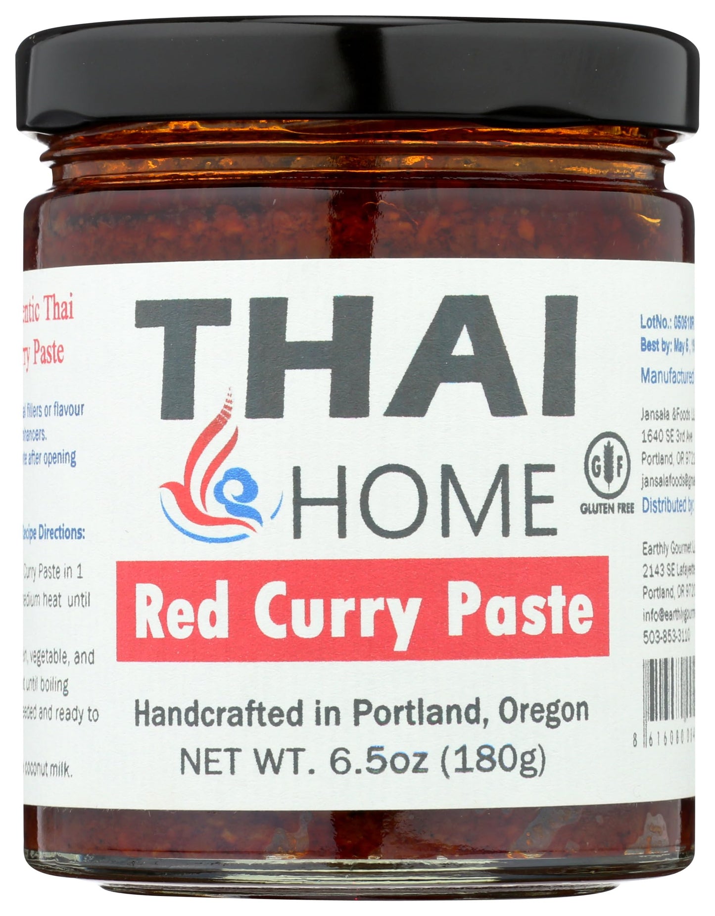 Thai Home Red Curry Paste, 6 OZ
