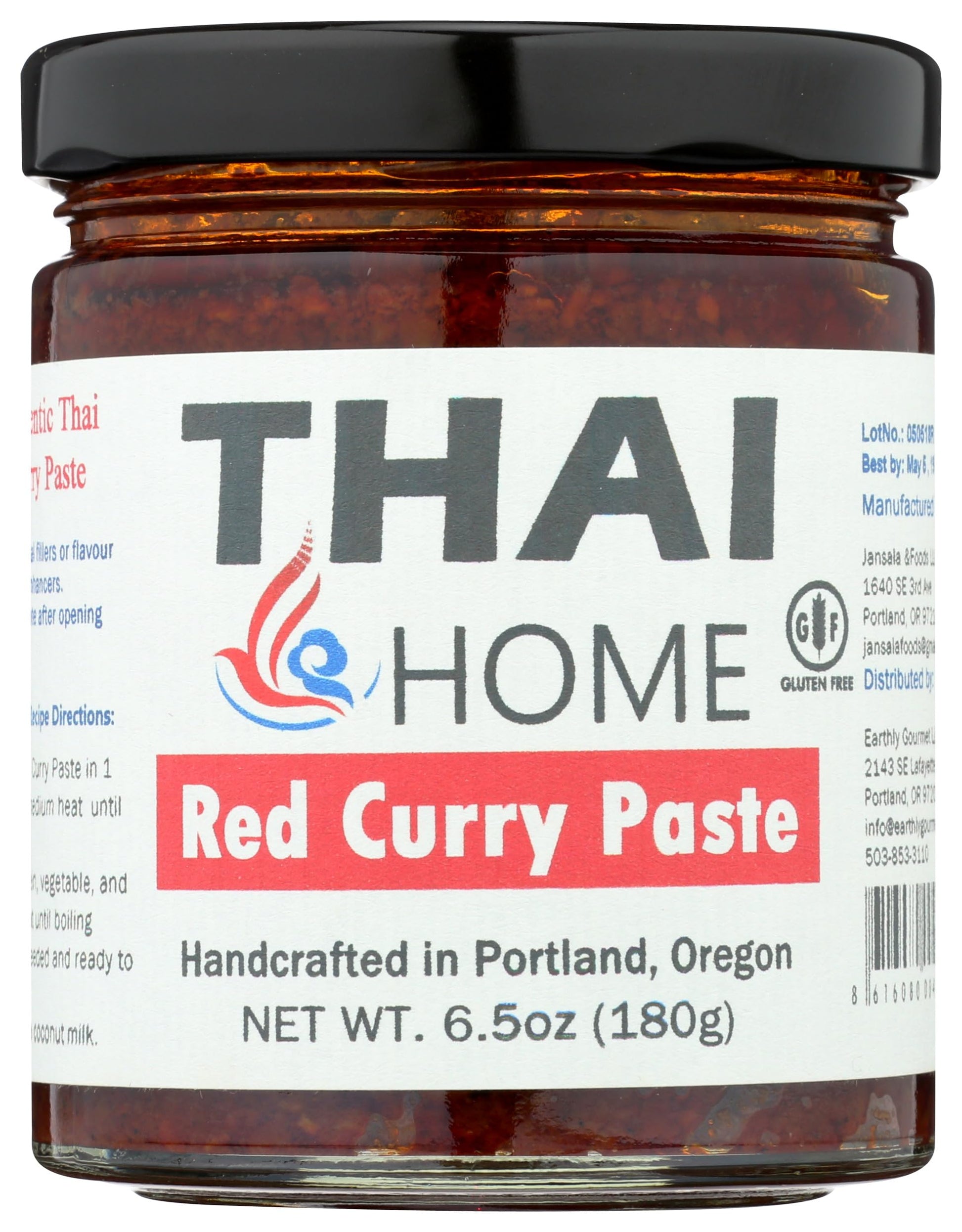 Thai Home Red Curry Paste, 6 OZ