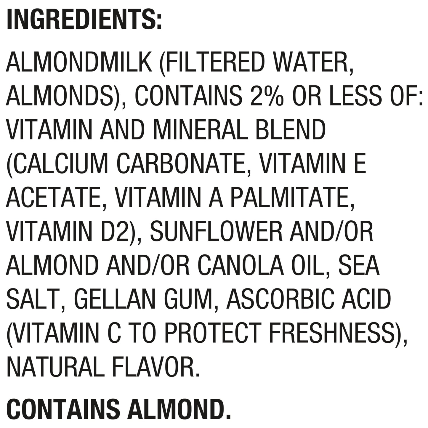 Silk Almond Milk, Unsweet, Dairy Free, Gluten Free, Seriously Creamy Vegan Milk with 50% More Calcium than Dairy Milk, 64 FL OZ