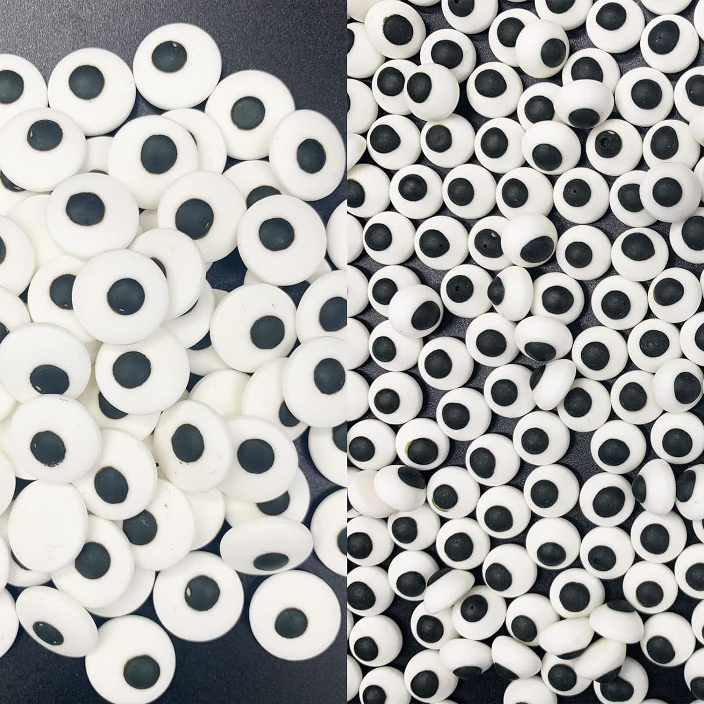 Weraru Candy Eyeballs Cake Toppers, 6.8 oz, Big & Small Eyeballs, Perfect for Birthday Party Decorations