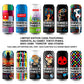 Bored & Thirsty Supreme Water with Electrolytes, 16 Fl Oz, 12 Pack, 100% Recyclable Aluminum Cans, Limited Edition Can Art