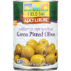 Field Day Olives Green Pitted California Ripe Medium 12 Count