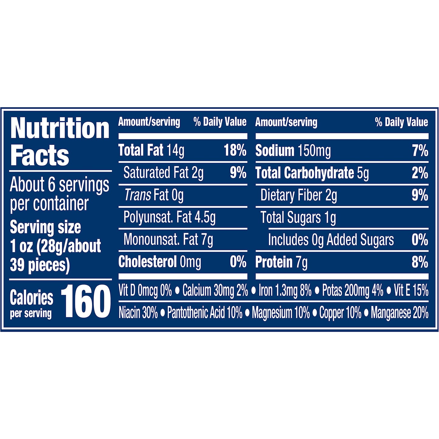 Planters Sea Salt & Vinegar Peanuts (6 oz Canister)