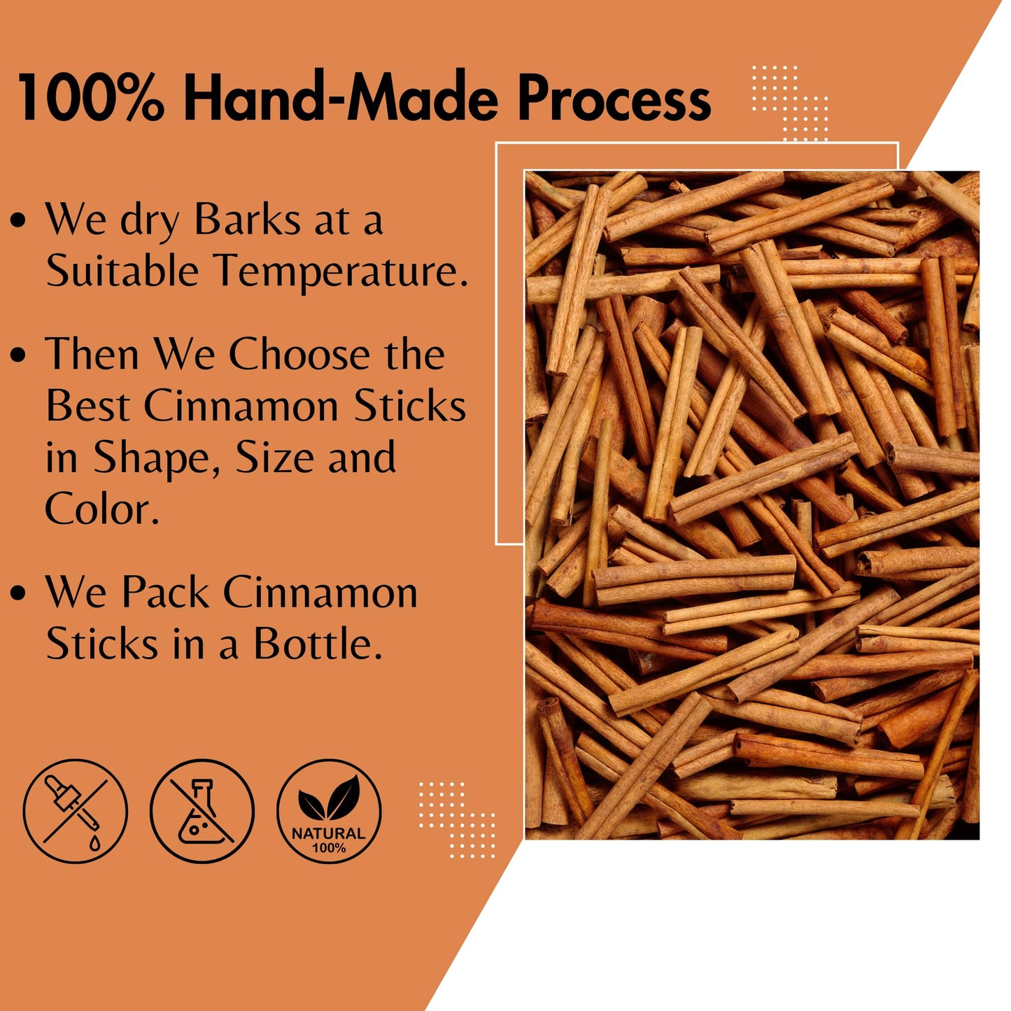 Herbs Botanica Cinnamon Sticks Vietnamese Cinnamon Saigon Cinnamon 100% Natural Whole Cinnamon Sticks For Cooking, Baking, Teas, Beverages 3 Inch+ Size Fresh And Aromatic, Perfect For Bulk Use 4 Oz