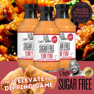 G Hughes Sugar Free Yum Yum Sauce - Gluten Free Yum Yum Sauce, Keto Dipping Sauce, Sugar Free Dipping Sauces, Low Carb Yum Yum S