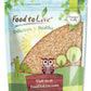 Food to Live - Minced Garlic, 4 Pounds - Dried Garlic Flakes, Vegan. More Intense than Garlic Powder. Rich in Vitamin B, Fiber, 