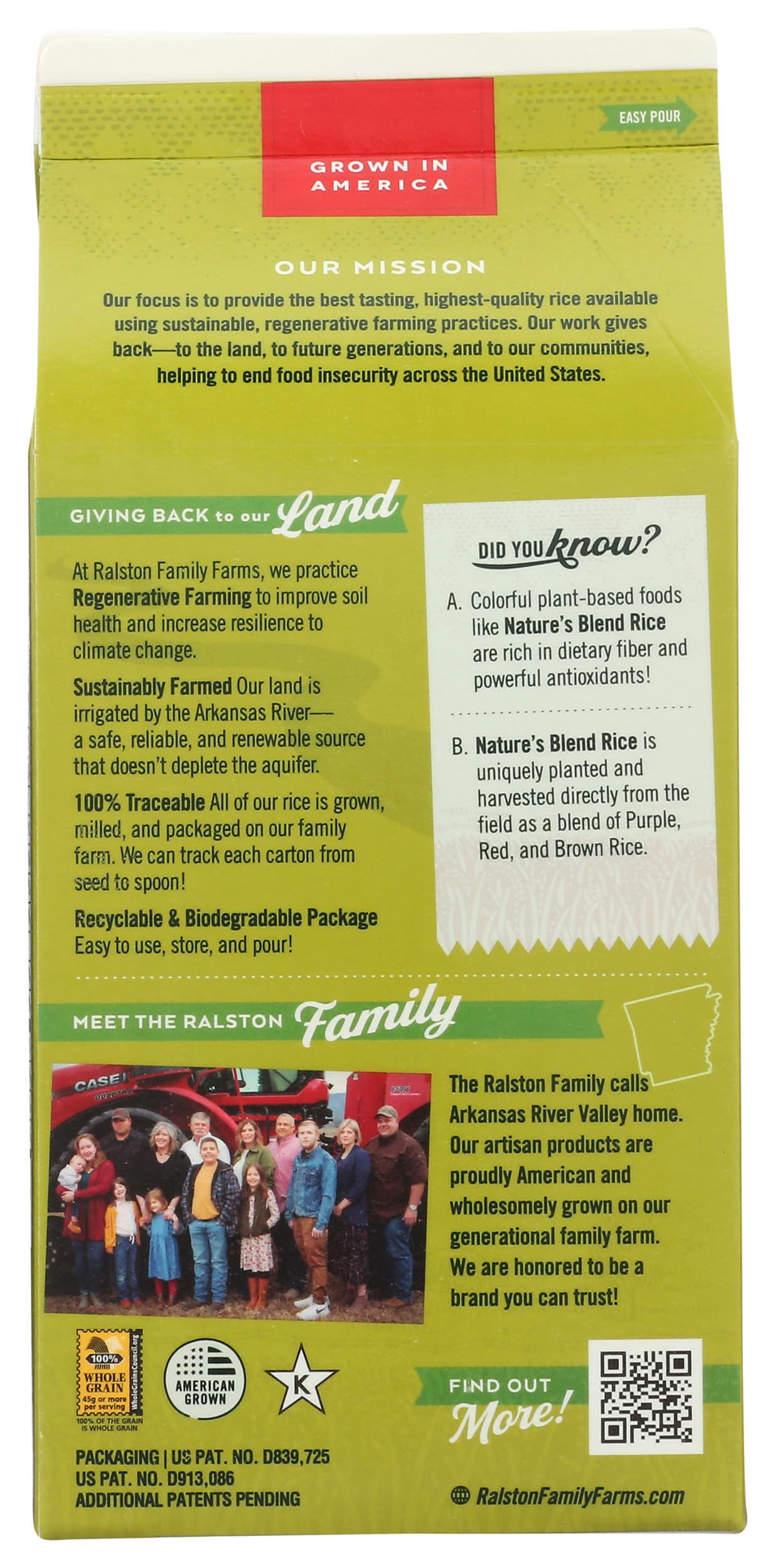 Ralston Family Farms Natures Blend Rice 24 Oz
