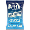 Kettle Brand Potato Chips, Air Fried Sea Salt & Vinegar Kettle Chips, 6.5 Oz Bag