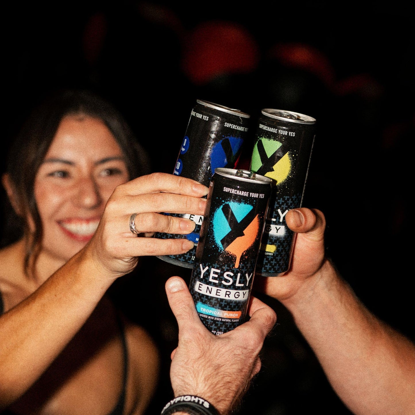Yesly Energy Drink  Variety Pack  Naturally Flavored Sparkling Energy Drink With Electrolytes  Magnesium  Potassium  Vitamin C  B6 & B12  Natural Caffeine From Green Tea  12 Fl Oz Cans  12 Pack