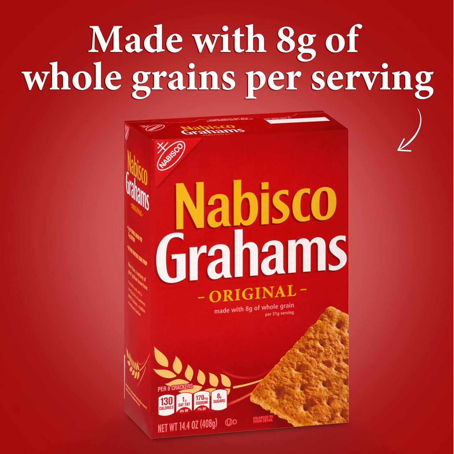 Nabisco Original Grahams, 12 - 14.4 Ounce Boxes (Pack Of 12)