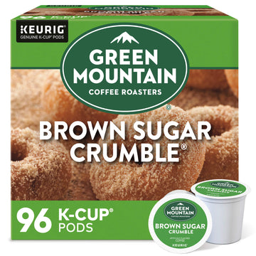Green Mountain Coffee Roasters Brown Sugar Crumble Coffee, Keurig Single Serve K-Cup Pods, 96 Count (4 Packs Of 24)