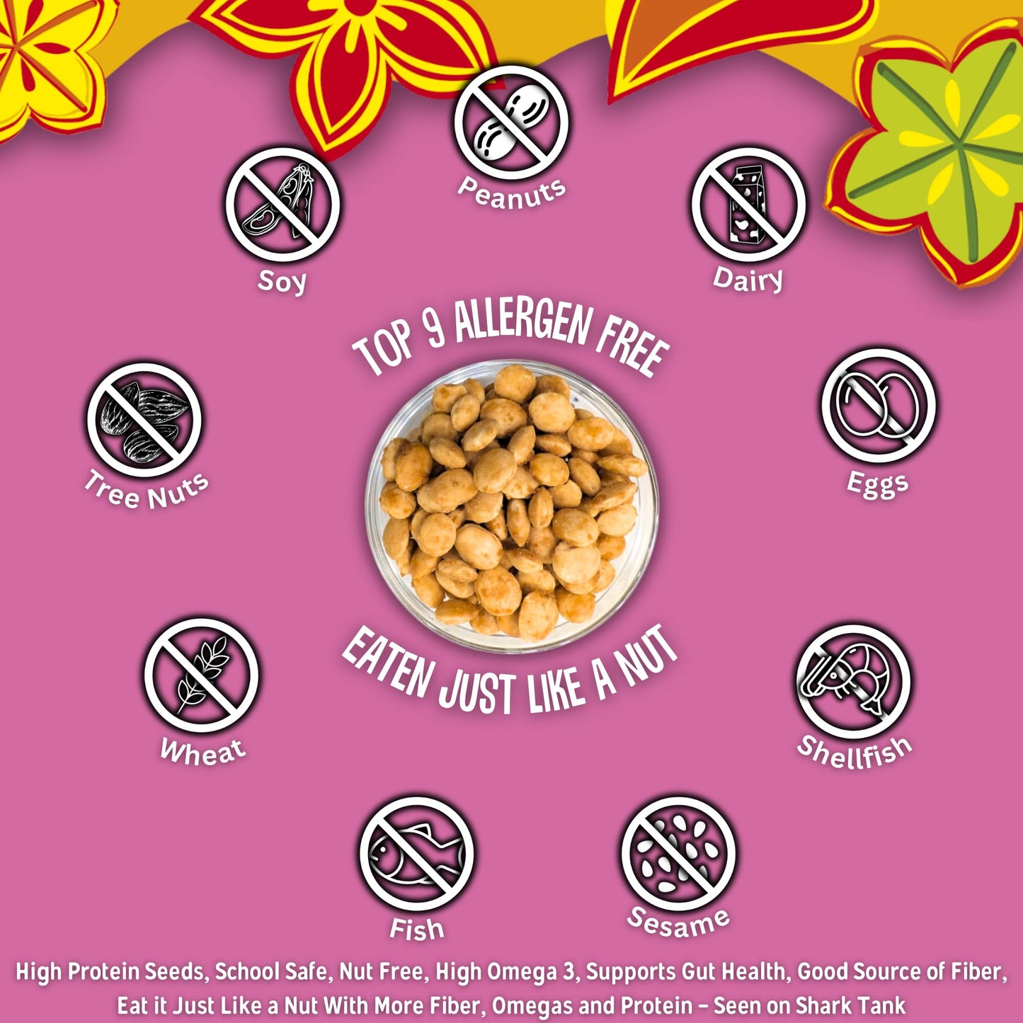 BRASS ROOTS Organic Incan Protein Seeds - High Protein, Nut Free, Omega 3 - 10 oz Pack